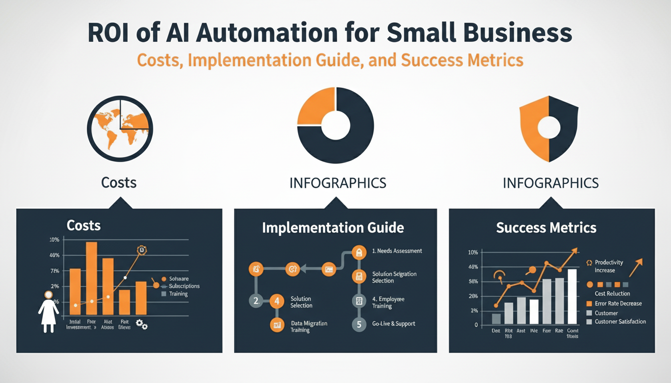 ROI of AI Automation for Small Business: Costs, Implementation Guide, and Success Metrics